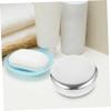 Beaupretty Men's Stainless Steel Shaving Mug Bowl Durable Shave Soap Cup Portable Silver Design for Traditional Shaving Classy present for Friends Height view 3
