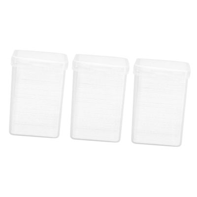 Beatifufu 600pcs Efficient Glue Cleaning Pads Lash Extension Glue Wipers No Chips for Travel Home Use