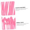 Beatifufu 3set Plastic Hair Pins Perming Clips Hairdressing Tools for Hair Curling Styling view 3