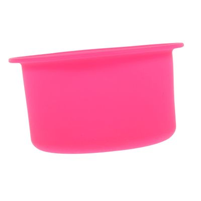 HOODANCOS Silicone Wax Melting Bowl Non-stick Heat-resistant Wax Heater Inner Pot for Hair Removal for Home and Salon Use Capacity Practical and Reliable Pink
