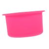 HOODANCOS Silicone Wax Melting Bowl Non-stick Heat-resistant Wax Heater Inner Pot for Hair Removal for Home and Salon Use Capacity Practical and Reliable Pink view 1