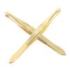 Beatifufu 2pcs Stainless Steel Eyebrow Clip Set Tweezers for Women Flat Diagonal Travel Eyebrow Shaper view 1