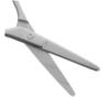 Beaupretty 2pcs Stainless Steel Eyebrow Scissors Precision Grooming Tool for Eyebrow Trimming and Nose Hair Removal Compact Design for Travel and Everyday Use view 3