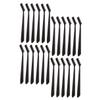 Outanaya 30pcs Eyebrow Brush Small Combs for Daily Makeup Easy to Use Random Color view 1
