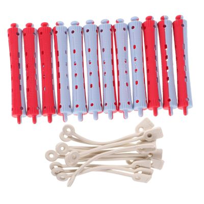 OATIPHO 12pcs Hair Perm Rods Short Cold Wave Hair Curling Tools Plastic Styling Rods Perming Styling