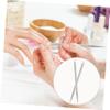 FOMIYES 2Pcs Stainless Steel Cuticle Pusher Tool for Nail Remover for Natural Artificial Nails Comfortable Slip Handle for Nail view 2