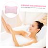 Beatifufu Practical Bathtub Pillow Mesh Bath Tub Pillow for Bathing Accessories Suction Cup Headrest for Bathtub view 3