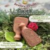 2pcs (Divine & Opulent) Natural Terra Cotta Pumice Stone for Feet Lasts 7+ Years (+Organic Cocoa) Foot Scrubber Callus Remover view 3