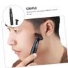 PACKOVE Pikapipy Nose Hair Trimmer for Women Electric USB Sideburns Trimmer Detachable and Washable Head Hair Cutter for Face Ears and Nose Compact Design view 3