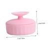 CALLARON Makeup Brush Cleaner Box Dual-use Silicone Mat for Makeup Remover Face Brush Cleanser Kit view 2
