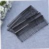 Beatifufu 10pcs Iron Wire Comb Set for Women Simple Hair Accessories for DIY Hairstyles Wedding and Special Occasions view 2