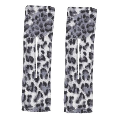 Beatifufu 2pcs Leopard Print Headband Bun Makers for Women Lazy Hair Bun Maker for Teen Girls Styling Tool