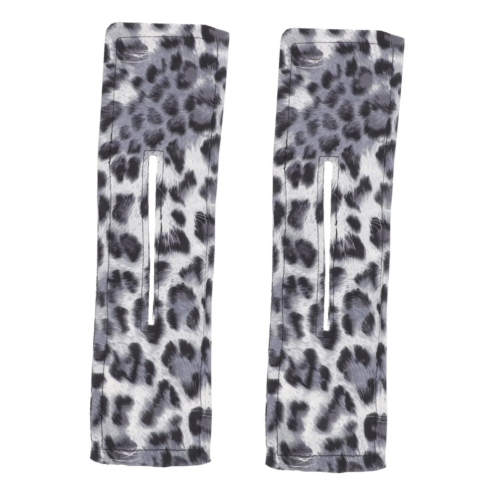Beatifufu 2pcs Leopard Print Headband Bun Makers for Women Lazy Hair Bun Maker for Teen Girls Styling Tool
