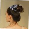 Beatifufu 2pcs Leopard Print Headband Bun Makers for Women Lazy Hair Bun Maker for Teen Girls Styling Tool view 3