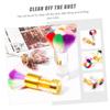 Beatifufu 1pc Professional Nail Art Dust Brush Nail Cleaning Brush Soft Bristle Scrub for Salon and Home Use view 2