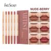 6pcs Nude Lip Liner Makeup Set - Waterproof & Smudge-Proof Matte Pencil, Long-Lasting & Durable, Smooth & Easy Glide, Non-Smudge, Contouring, Filling & Layering (NUDE-BERRY Set, 6 Count (Pack of 1)) view 2