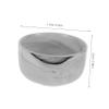 HAKIDZEL Men Shaving Bowl Decorative Porcelain Foaming Bowl Shaving Container for Skin Care Durable Design Comfortable Grip for Daily Use and Easy Cleaning view 2