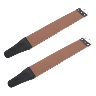 SAFIGLE 2pcs Simple Shaver Sharpening Tools Double-sided Manual Shaver Strop Leather Knife Cloth for Father Day