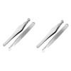 CALLARON 4pcs Nose Hair Trimmer and Tweezers Ergonomic Nasal Clippers for Men and Women Manual Nose Hair Removal Tool for Home Grooming view 1