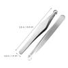 CALLARON 4pcs Nose Hair Trimmer and Tweezers Ergonomic Nasal Clippers for Men and Women Manual Nose Hair Removal Tool for Home Grooming view 2