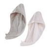 Beaupretty 2pcs Microfiber Hair Drying Cap Quick Dry Towel Absorbent Head Wrap for Home Travel Random Color view 2