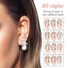 20 Sheets Temporary Tattoos for Adults | Long-Lasting Fake Tattoo Stickers for Ear Cuffs & Fingers | Waterproof & Durable Tattoos for Women & Girls view 4