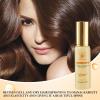 Aomimegel Argan Hair Oil Hair Serum Cold Pressed Weightless Argan Oil Hair Treatment for Dry Damaged Hair 2 floz view 3