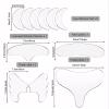 16Pcs Facial Wrinkle Patches, Anti Wrinkle Patches, Silicone Patches for Wrinkles Used to Prevent Fine Lines on The Facial Skin and Remove Wrinkles During Sleep at Night view 2