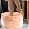 Anneome 100Pcs Disposable Foot Bath Bags Thick Pedicure Liners for Spa and Home Use Durable Plastic Foot Soak Liners for Relaxation and Foot Care Easy to Use view 2