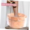 Anneome 100Pcs Disposable Foot Bath Bags Thick Pedicure Liners for Spa and Home Use Durable Plastic Foot Soak Liners for Relaxation and Foot Care Easy to Use view 4