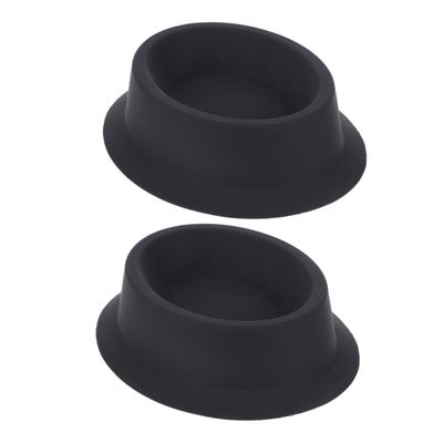 LALADEFIEE 2pcs Silicone Shaving Bowl Portable Foaming Bowl for Men Grooming Supplies for Home and Travel Lightweight Beard Shave Mug Holder