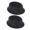 LALADEFIEE 2pcs Silicone Shaving Bowl Portable Foaming Bowl for Men Grooming Supplies for Home and Travel Lightweight Beard Shave Mug Holder view 1