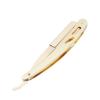 HAKIDZEL 1pc Gold Facial for Hair Trimming and Eyebrow Shaping Lightweight Manual Shaver for Home and Salon Use Compact Design for Easy Carrying view 1