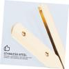 HAKIDZEL 1pc Gold Facial for Hair Trimming and Eyebrow Shaping Lightweight Manual Shaver for Home and Salon Use Compact Design for Easy Carrying view 4
