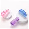 PartyKindom Large Fantasy Dust Brush Set 6pcs Nail Art Cleaning Brushes for Manicure Double-Sided Fingernail Tool for Home and Salon Use view 3