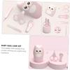 Beatifufu 1set Nail Clipper Set Clippers Nail Set Boy Girl Scissors Manicure Clippers Safe for Mom view 2