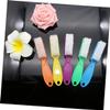 PACKOVE 10pcs Nail Files for Natural Nails Fingernail Brush Long Handle for Cleaning Random Color view 4