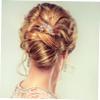 Happyyami Luxury Hairpin Pearl and Rhinestones Women Bun Hair Accessory Hair Stick Fork Wedding for Brides view 4