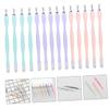 FOMIYES 30pcs Nail Dead Skin Trimmer and Cuticle Remover Tool Ergonomic Handle Forks Lightweight Nail Art Supplies for Professional and Personal Use view 4
