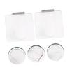 Beatifufu 2pcs Acrylic Nail Art Palette Makeup Foundation Mixing Palette Reusable and Easy to Clean view 2