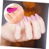 Beatifufu 2pcs Acrylic Nail Art Palette Makeup Foundation Mixing Palette Reusable and Easy to Clean view 4