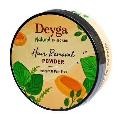 Deygaa Herbal Hair Removal Powder 100g | Gentle Body Hair Removal for Women & Men | Made with Natural Ingredients | Suitable for All Skin Types | Herbal Powder for Smooth Skin