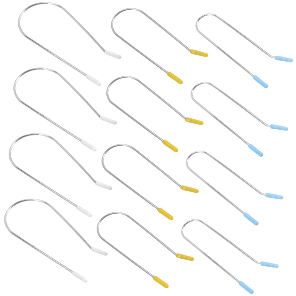LIFKOME 24pcs U-shaped Hot Roller Clips Replacement for Hair Rollers Curler Clips High Heat Resistance for Creating Salon-Style Curls at Home