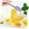 MERRYHAPY 2pcs Microwave Wax Removal Tool Long Handle Silicone Waxing Stick Applicator Spatulas view 2