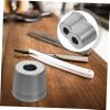 CALLARON 2pcs Aluminum Razor Holder Stand Razor Brush Shaving Stands for Safety view 3
