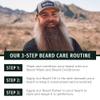Live Bearded Beard Conditioner, 8 fl oz - Strengthens and Softens Facial Hair - Made in the USA - All-Natural Ingredients with Biotin, Caffeine | Forge Scent - Hinoki Cypress, Clove, Amber view 3