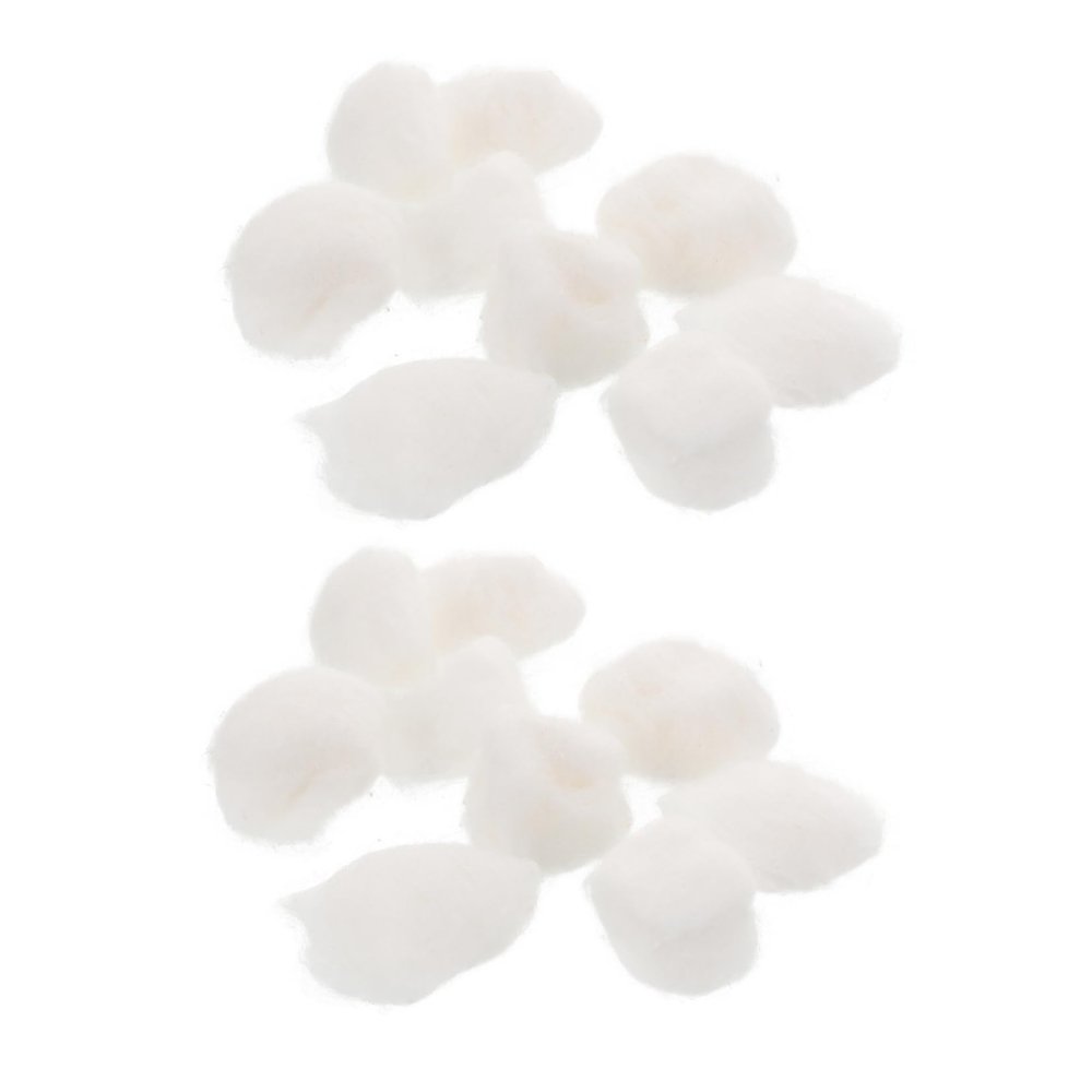 FOMIYES 500g Pure Cotton Balls Multipurpose Cleaning Soft Nail Care for Makeup Polish Removal