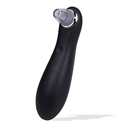 Blackhead Remover Pore Vacuum, Visible Facial Pore Cleaner Pimple Sucker with HD Camera Acne Comedone Extractor Heads Electric Blackhead Remover Tools(Black)