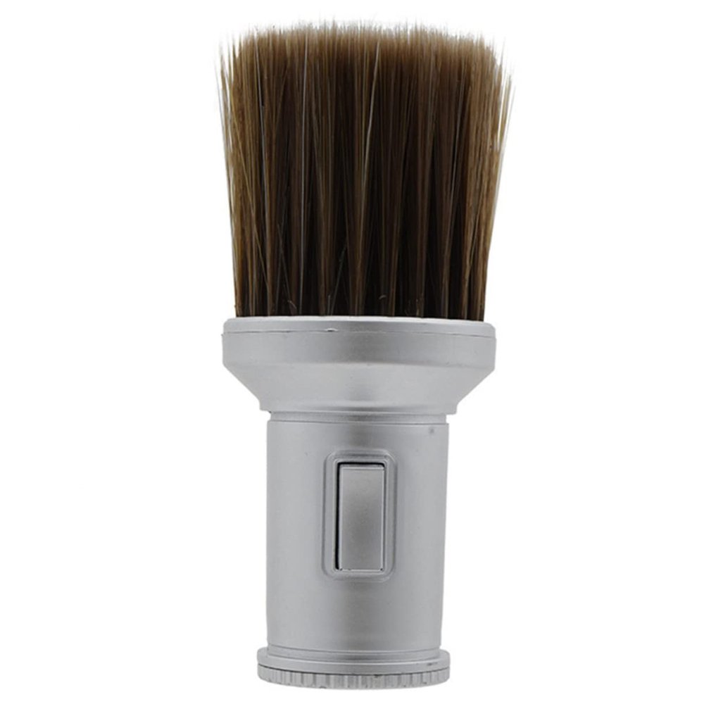 Happyyami Barber Neck Duster Brush 1 Piece Hair Cleaning Tool Soft Bristles for Broken Hair Removal