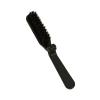 1PCS Soft Boar Bristle Beard Brush & Hairdressing Comb for Men - Perfect for Beard and Mustache Styling(Black) view 1